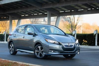 В США заметно снизили цены на новые электромобили Nissan Leaf, стартовая версия теперь стоит всего $19,900 (после льгот)