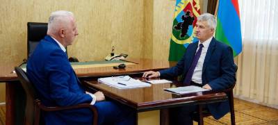 Глава Карелии рассказал полпреду президента в СЗФО о сложностях с объектами ФЦП