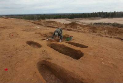 Впервые за 30 лет были проведены раскопки древнего ижорского могильника