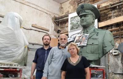 Жители Торжка Тверской области не хотят видеть памятник генералу Борису Воробьеву на площади его имени