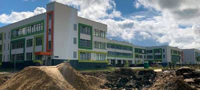 Новую школу в Петрозаводске откроют не ранее ноября