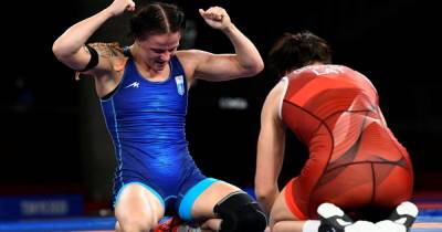 Украинский борец Ирина Коляденко выиграла “бронзу” на Олимпиаде в Токио