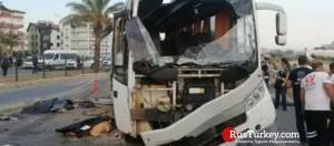 Автобус с российскими туристами разбился в Анталье, имеются жертвы