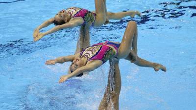 Синхронное плавание: Ромашина и Колесниченко выиграли 14-е золото России