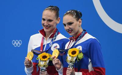 The Associated Press (США): российская синхронистка Ромашина завоевала свою рекордную шестую золотую медаль на Играх