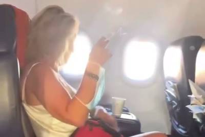 Курившая пассажирка рейса из Бодрума обвинила стюардессу: Что-то подмешали