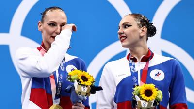 Синхронистка Ромашина назвала золото Игр в Токио самой тяжёлой медалью в карьере