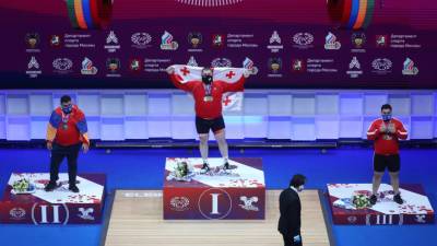 Грузинский штангист Талахадзе победил на Олимпиаде с тремя мировыми рекордами - mir24.tv - Москва - Сирия - Токио - Грузия