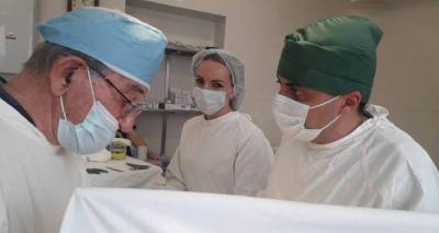 Врачи Ереванского медуниверситета провели уникальную операцию новорожденному