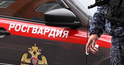 Полуголый мужчина с пистолетом выбежал навстречу росгвардейцам в Москве