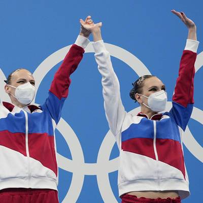 Путин поздравил синхронисток Ромашину и Колесниченко с золотой медалью