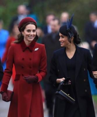Как Кейт Миддлтон и королева Елизавета II поздравили Меган Маркл с днем рождения
