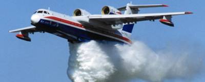 В российском самолете возникли неполадки при тушении пожаров в Греции