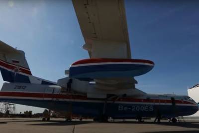 В Греции похвалили российский самолет Бе-200 за борьбу с пожарами