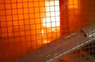 В центре Киева загорелось кафе