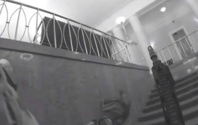 Задержание захватчика заложников в Кабмине показало МВД (видео)