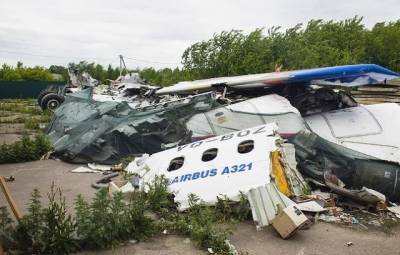 Обломки самолета, севшего в кукурузном поле два года назад, до сих пор лежат в Жуковском
