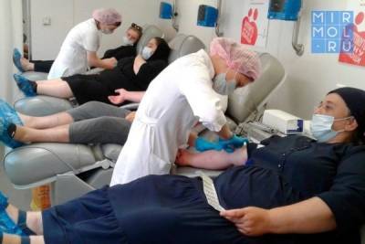 Более сотни кайтагцев стали донорами крови