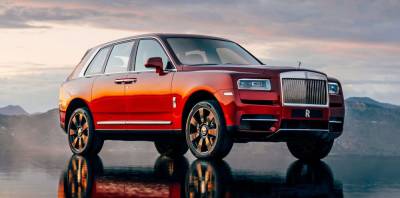 Rolls-Royce Cullinan возглавил ТОП-10 самых роскошных и дорогих кроссоверов в 2021 году