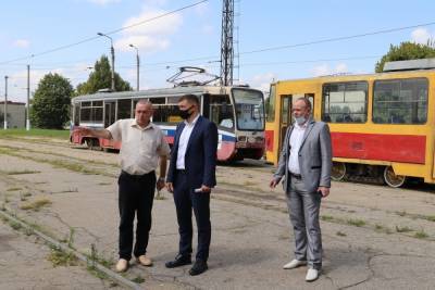 В Курске проинспектировали работу Восточного трамвайного депо