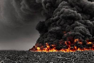 В Кувейте горит «Сулабия» — крупнейшая в мире свалка автомобильных шин: пожар может привести к экологической катастрофе