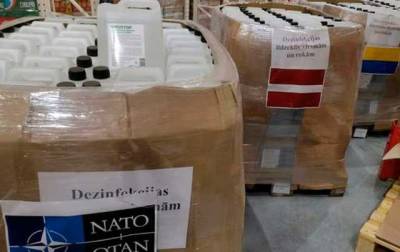 Украина получила от Латвии 30 тысяч литров дезинфектора: это помощь для борьбы с COVID