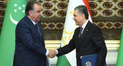 Лидеры Таджикистана и Туркменистана выступили с совместным заявлением