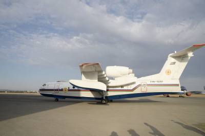 Азербайджанский самолет-амфибия BE-200CS отправлен в Турцию