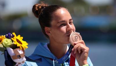 Украинка Лузан выиграла бронзовую медаль Олимпиады в гребле