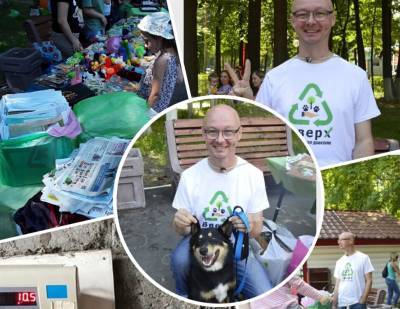 Сдал мусор – спас собаку. Ульяновский предприниматель-волонтер запустил движение «Вверх»