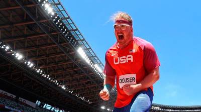 Американец Краузер установил олимпийский рекорд в толкании ядра