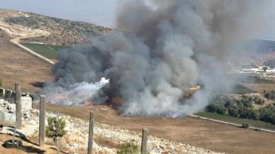 Израиль нанес удары по наземным целям в Ливане