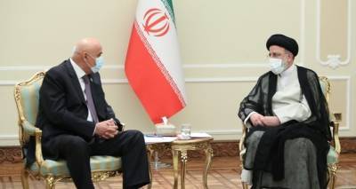 Махмадтоир Зокирзода встретился с новоизбранным Президентом Ирана Иброхимом Раиси