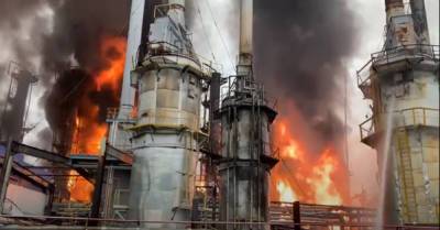 На заводе «Газпрома» произошел пожар