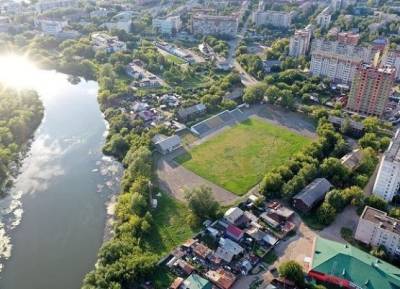 Курганские власти начали разработку проекта реконструкции стадиона «Локомотив»