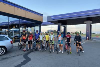 Белгородские велосипедисты совершили праздничный заезд вокруг Белгорода
