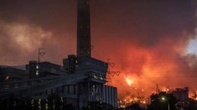 В Турции пожара приблизились к электростанции