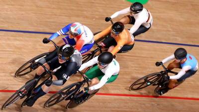 Браспеннинкс стала олимпийской чемпионкой по велотреку в кейрине