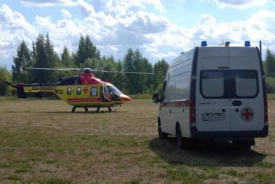 Вертолет санавиации доставил в Рязань девочку из Александро-Невского района