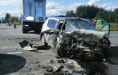 Момент страшной аварии в Тверской области попал на видео