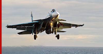 Истребители Северного флота начали перелет в Крым на "наземный авианосец"