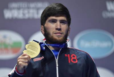 Заур Угуев завоевал золото в турнире по вольной борьбе на Олимпиаде-2020
