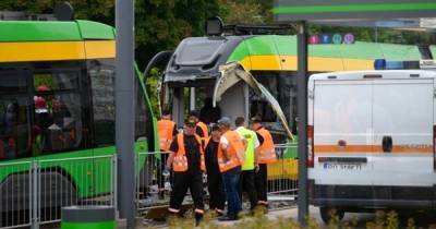 В Познани столкнулись трамваи: ранены более 30 человек (ФОТО, ВИДЕО)