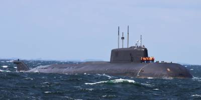 Российская атомная подлодка "Орел" потеряла ход у берегов Дании