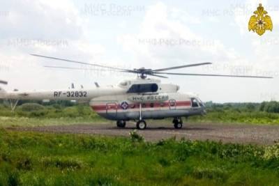 Пациента из Тверской области экстренно доставили в больницу на вертолёте