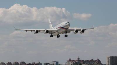 Первый полёт нового «президентского» Ил-96-300 в Воронеже сняли на видео