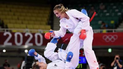 Болгарская каратистка Горанова выиграла золотую медаль ОИ в весовой категории до 55 кг