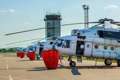 Авиакомпания "Украинские вертолеты" направила 4 судна в Турцию для тушения лесных пожаров
