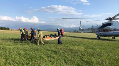Раненая в горах Северной Осетии альпинистка скончалась
