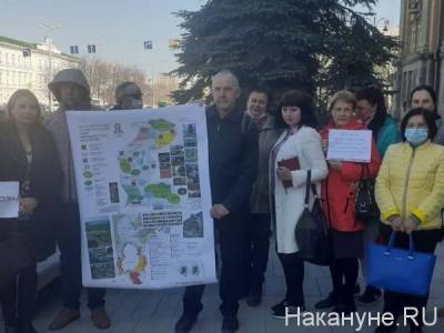 "Это все фантазии": глава свердловского минстроя прокомментировал акции протестных активистов о загрязнении района Шарташа